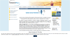 Desktop Screenshot of fondazionepfizer.it